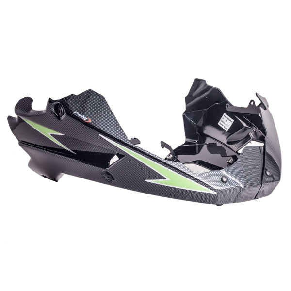 Puig Puig belly pan | carbon look | kawasaki z 800 2013>2016